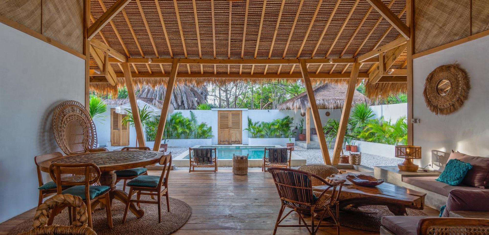 Bundi'S Villa Gili Air Exteriör bild